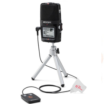 Zoom H2n ext 2-Input / 4 Track Handy Digital  Audio Stereo Recorder With 5 Built-In Mic Array