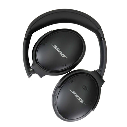 Bose QuietComfort Wireless Active Noise Canceling Headphones (Black) with JBL Tune 660NC Noise-Canceling Wireless Headphones (Black)