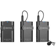 Boya BY-WM4 PRO-K2 Two-Person Digital Camera-Mount Wireless Omni Lavalier Microphone System (2.4 GHz)