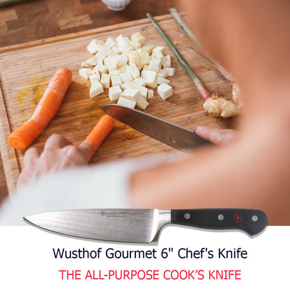 2x Wusthof Classic 6" Chef's Knife
