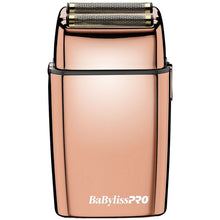 BaByliss Pro  FOILFX02 Cordless Metal Double Foil Shaver FXFS2RG with Foil Shaver Storage Case