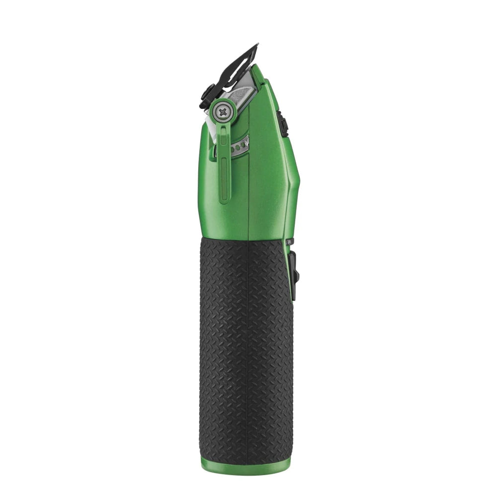 BaByliss Pro FX870 GI BOOST+ Influencer Collection Cordless Clipper Green and Fade Soft Knuckle Neck Brush White