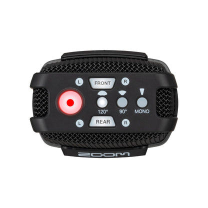 Zoom H2essential Multi-Mic 32-Bit Float Handy Recorder with Vidpro 2-Person Wireless Lavalier Microphone Set and SanDisk 128GB Ultra UHS-I microSDXC Memory Card