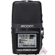 Zoom H2n ext 2-Input / 4 Track Handy Digital Audio Stereo Recorder + Zoom ZDM-1 Podcast Mic Pack Accessory Bundle + 3pc Cleaning Kit