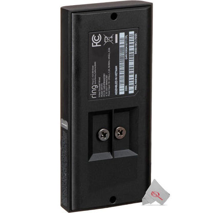 2x Ring 1080p Wired HD Video Doorbell Black
