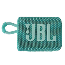 JBL Go 3 Portable Waterproof Wireless IP67 Dustproof Outdoor Bluetooth Speaker (Teal) with Soft Pouch Bag