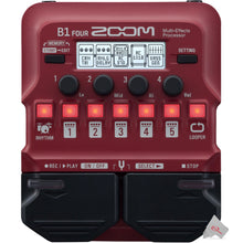 Zoom B1 Four Electric Bass Effects Processor