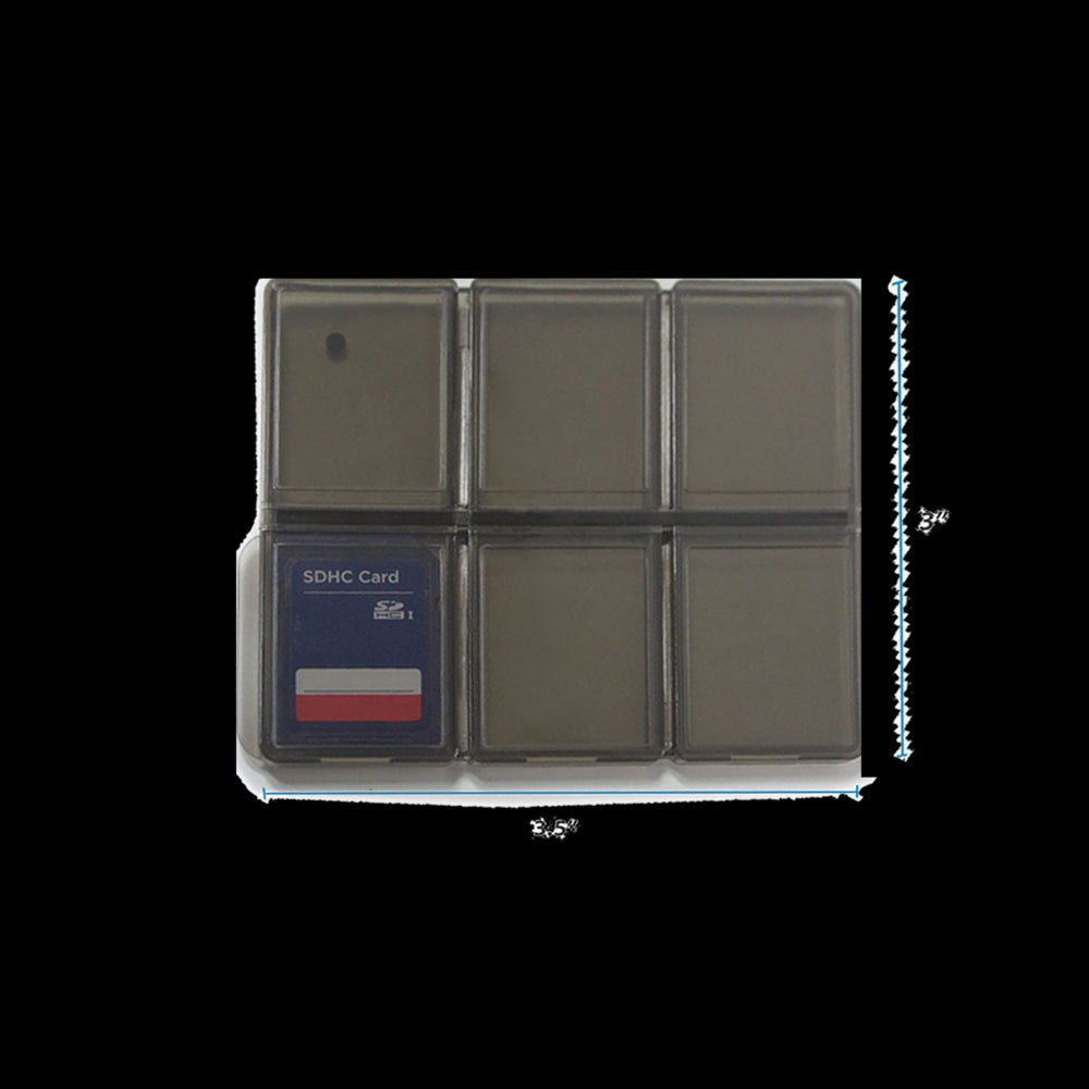 3x Transcend 8GB TS8GSDC300S SDHC Memory Card with Memory Card Holder