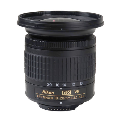 Nikon D610 DSLR Camera with Nikon AF-P DX Nikkor 10-20mm f4.5-5.6G VR Lens + Memory Card and Camera Case